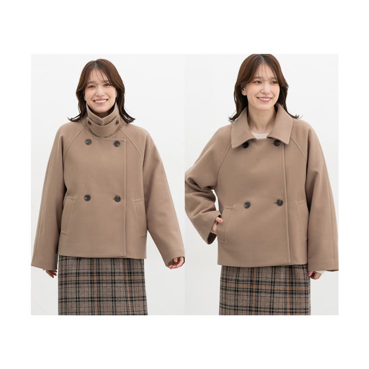 アウター コート ハーフコート | Honeys | 詳細画像12 