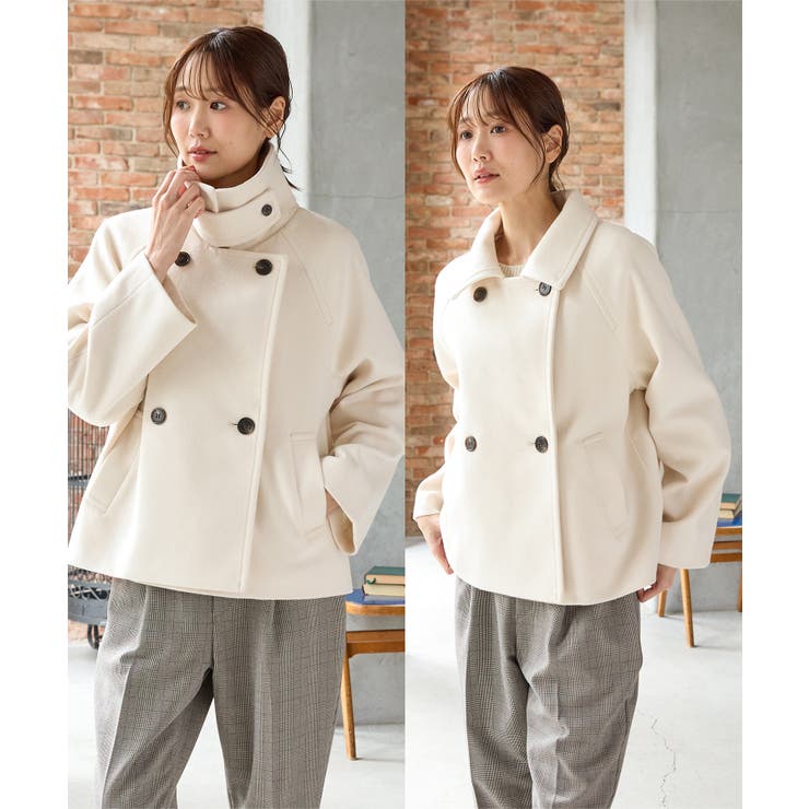 アウター コート ハーフコート | Honeys | 詳細画像5 