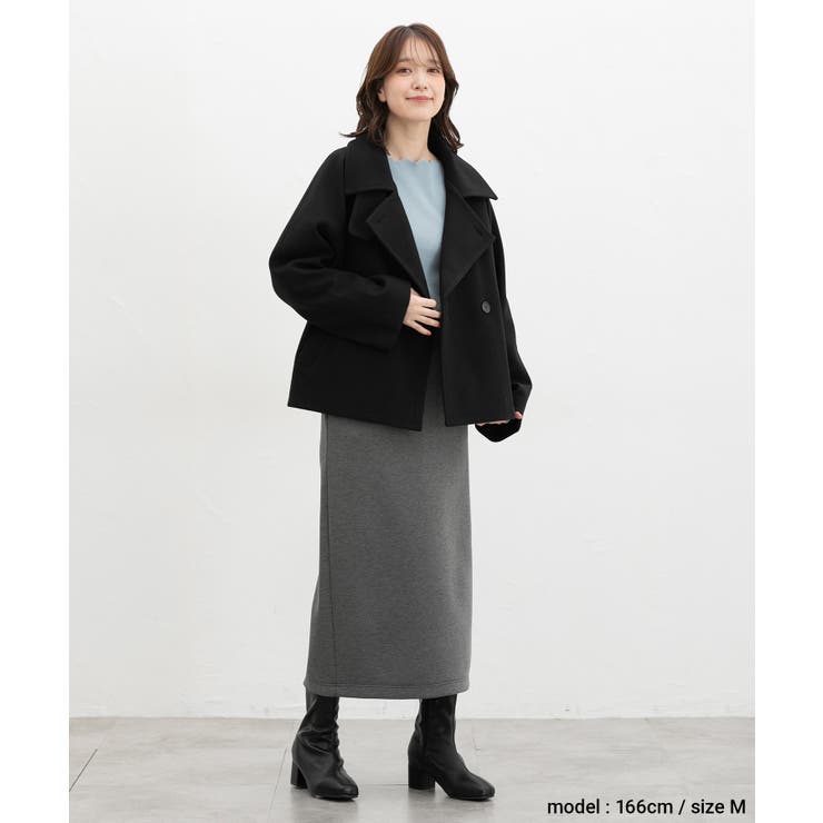 アウター コート ハーフコート | Honeys | 詳細画像6 