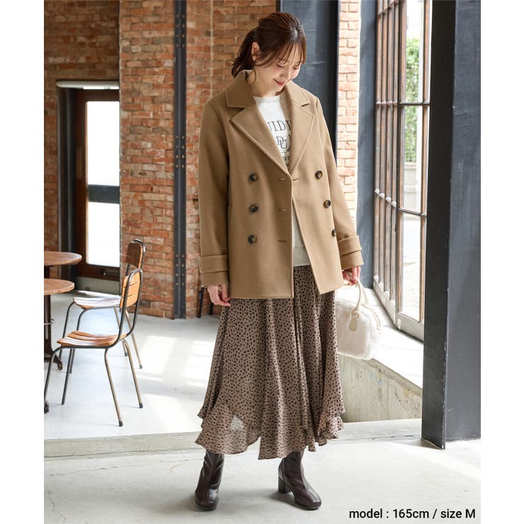 アウター コート ハーフコート | Honeys | 詳細画像3 