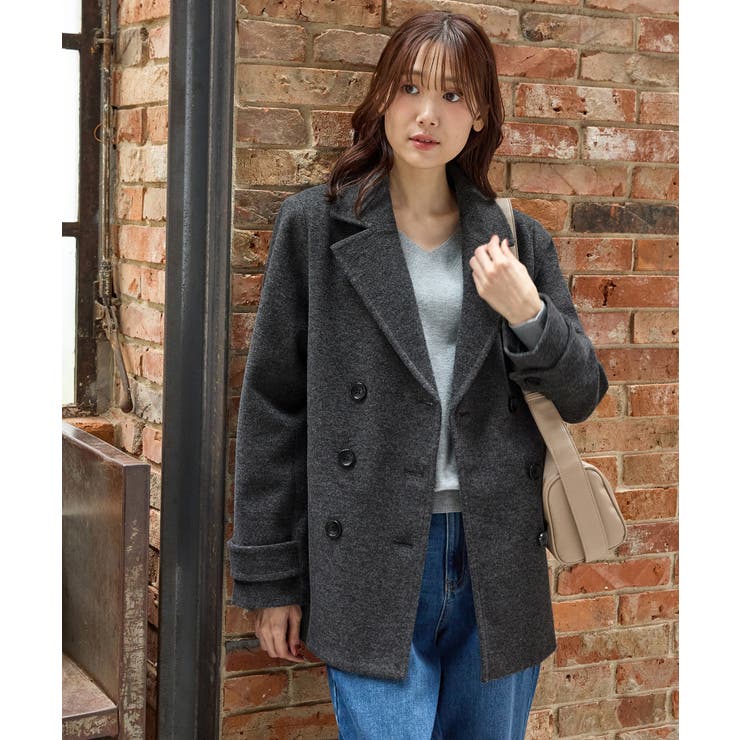 アウター コート ハーフコート | Honeys | 詳細画像6 