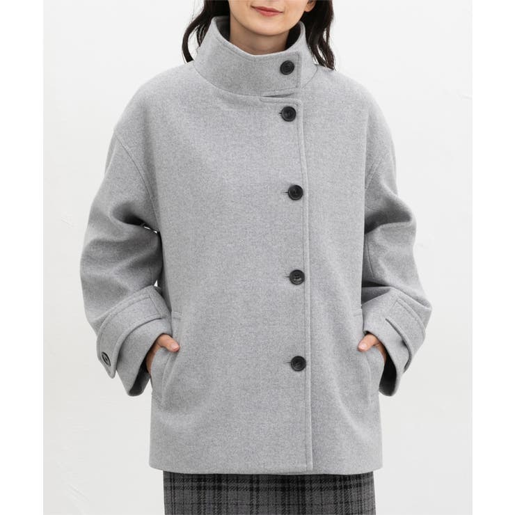 アウター コート ハーフ丈コート | Honeys | 詳細画像10 