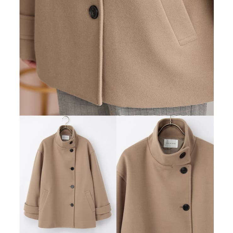 アウター コート ハーフ丈コート | Honeys | 詳細画像15 