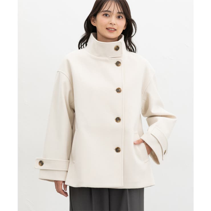 アウター コート ハーフ丈コート | Honeys | 詳細画像4 