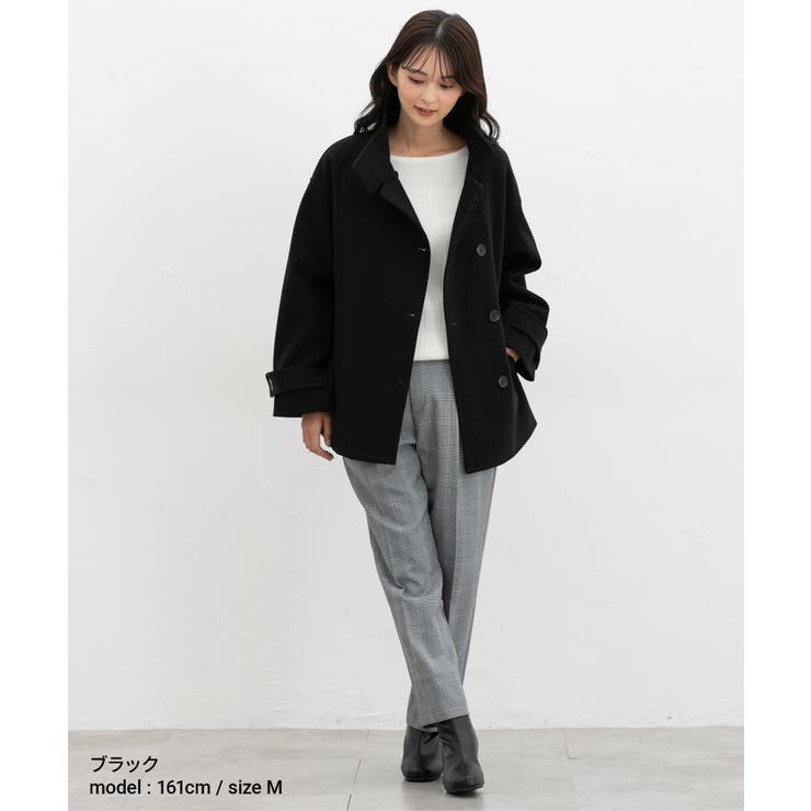 アウター コート ハーフ丈コート | Honeys | 詳細画像5 