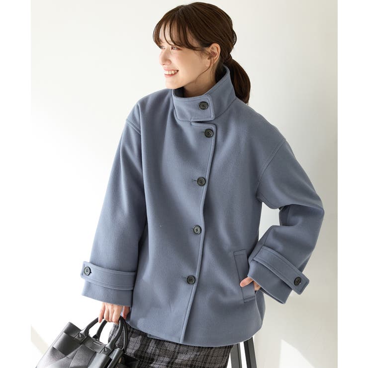 アウター コート ハーフ丈コート | Honeys | 詳細画像8 