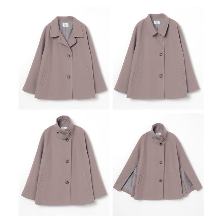 アウター コート ハーフコート | Honeys | 詳細画像16 