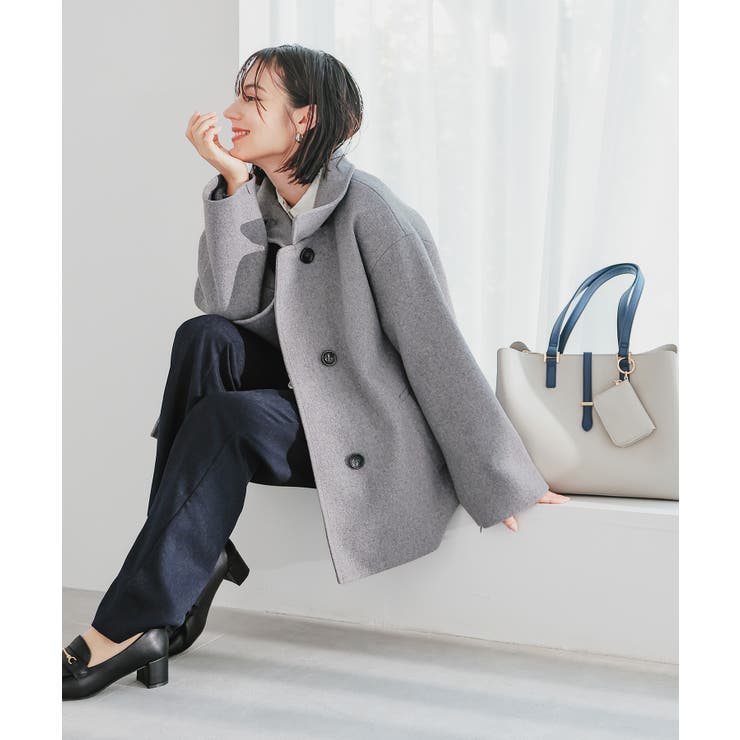 アウター コート ハーフコート | Honeys | 詳細画像9 