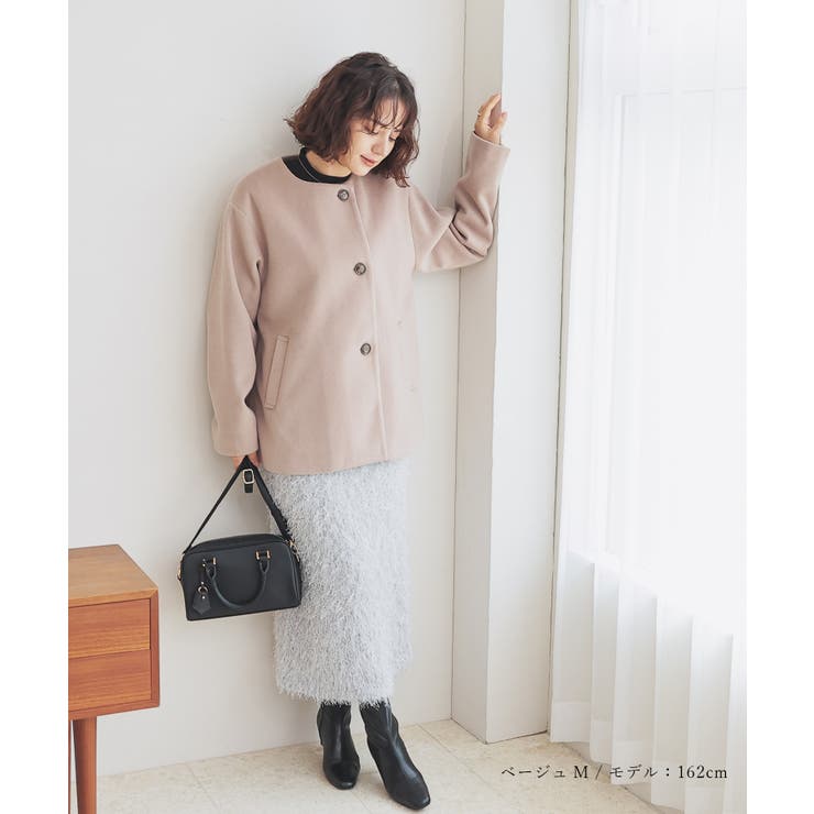 アウター コート ハーフコート | Honeys | 詳細画像12 