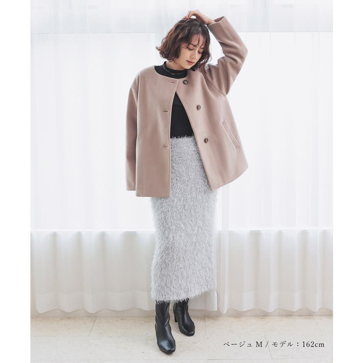 アウター コート ハーフコート | Honeys | 詳細画像13 