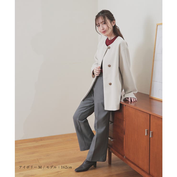 アウター コート ハーフコート | Honeys | 詳細画像4 