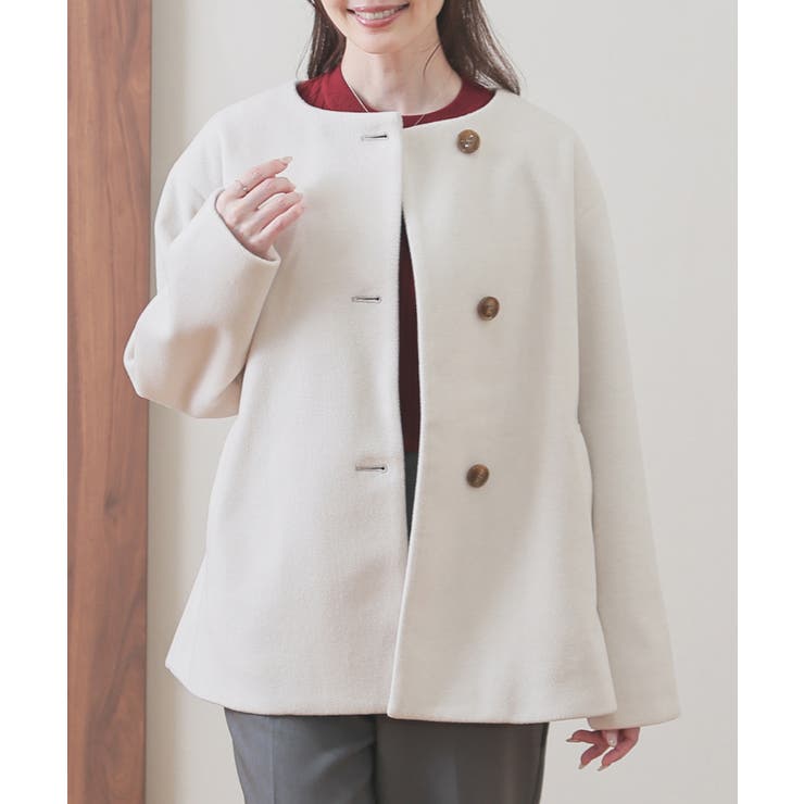 アウター コート ハーフコート | Honeys | 詳細画像6 