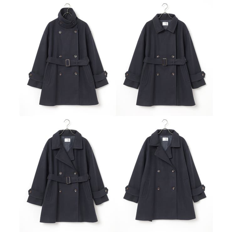 アウター コート ハーフコート | Honeys | 詳細画像14 