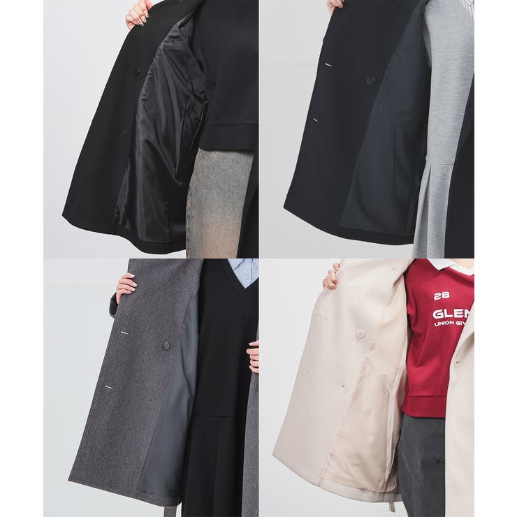 アウター コート ハーフコート | Honeys | 詳細画像16 