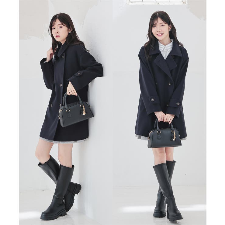 アウター コート ハーフコート | Honeys | 詳細画像4 