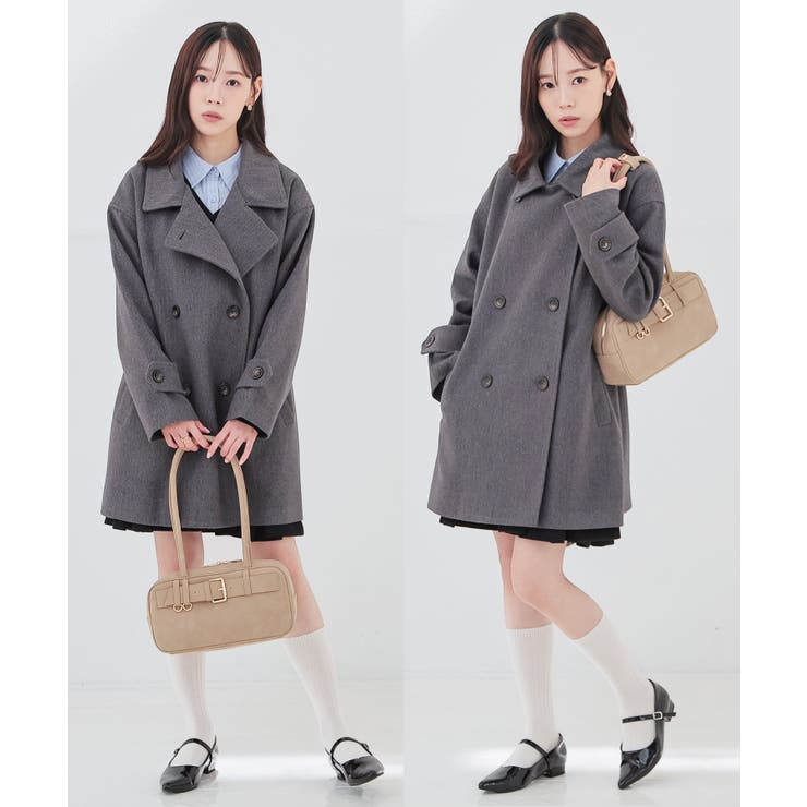 アウター コート ハーフコート | Honeys | 詳細画像6 