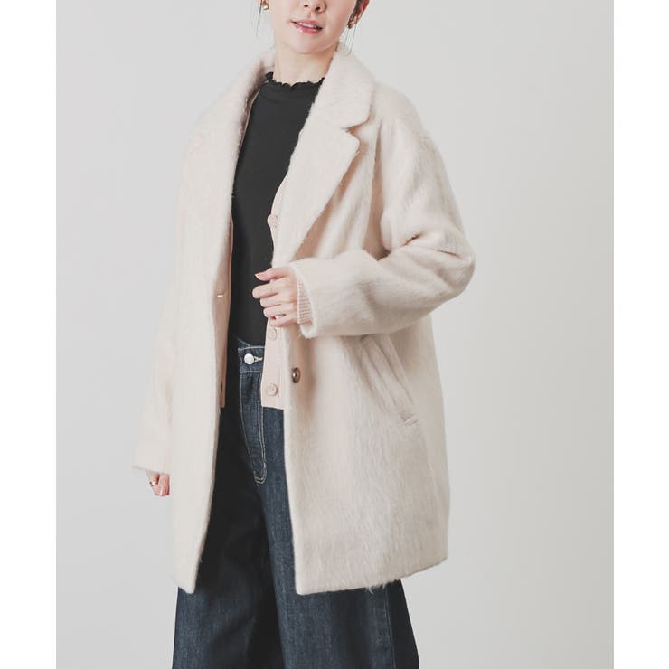 アウター コート ハーフコート | Honeys | 詳細画像8 