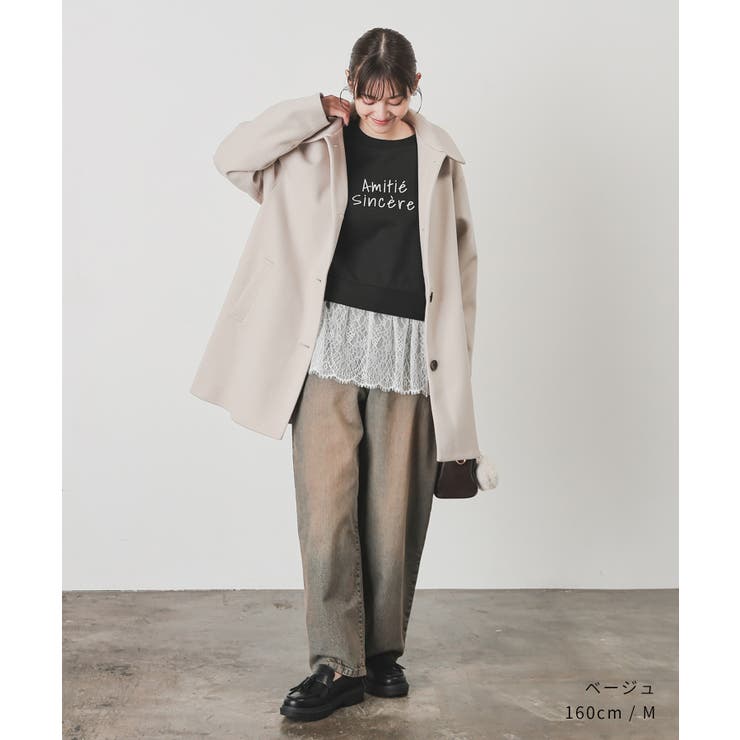 アウター コート ハーフコート | Honeys | 詳細画像12