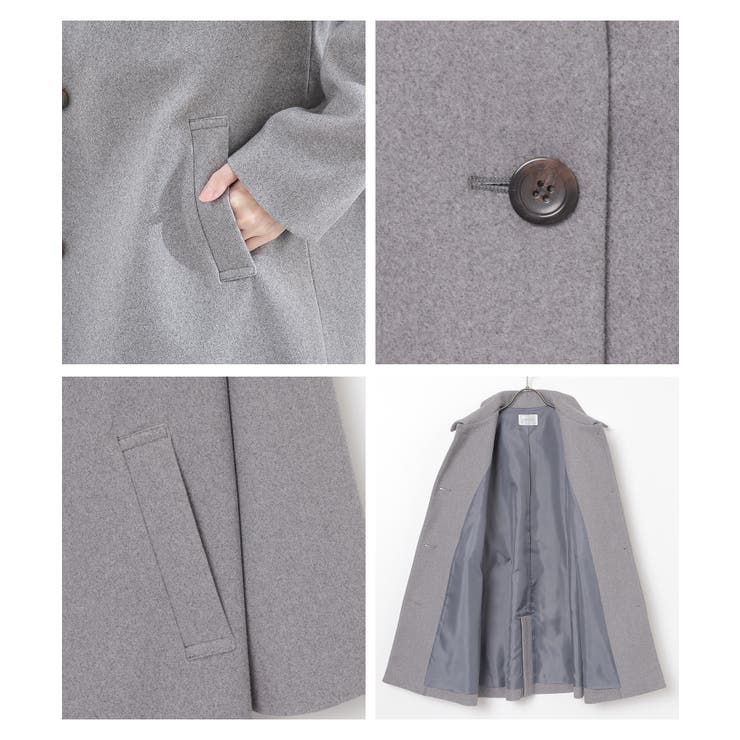 アウター コート ハーフコート | Honeys | 詳細画像16