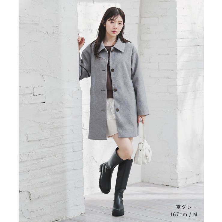 アウター コート ハーフコート | Honeys | 詳細画像3