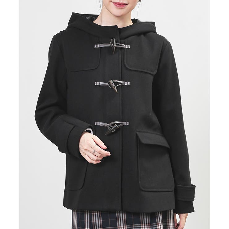 ブラック | アウター コート 大きいサイズ | Honeys