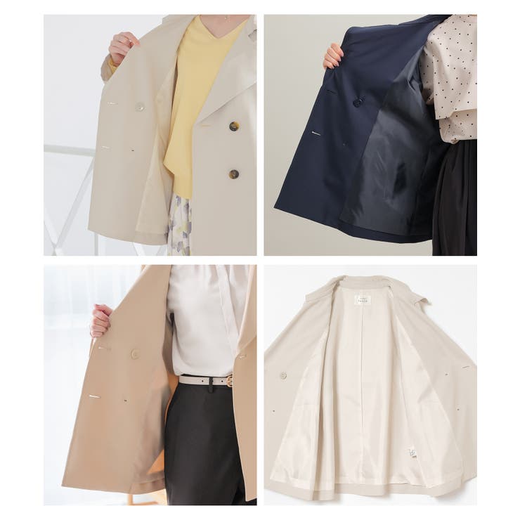 アウター コート トレンチコート | Honeys | 詳細画像15 