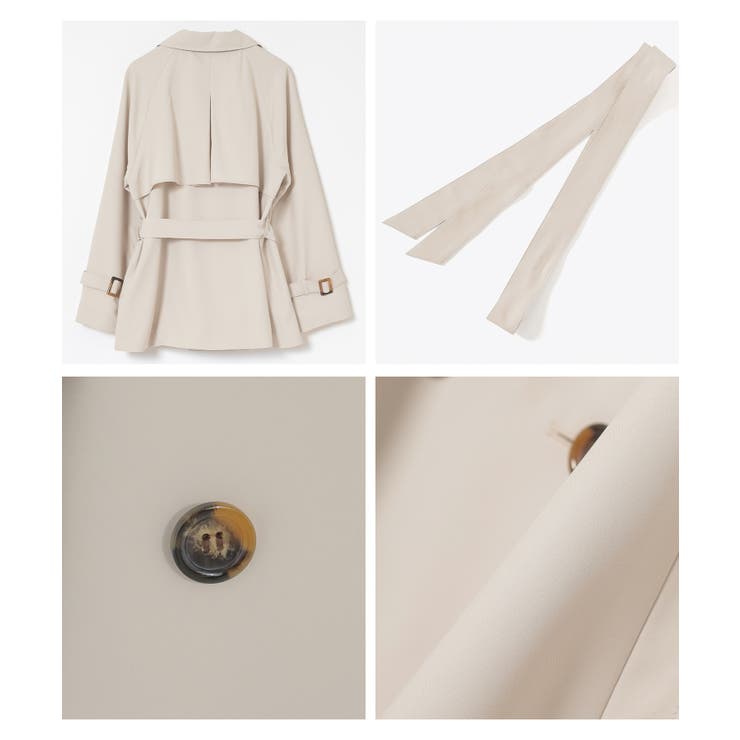 アウター コート トレンチコート | Honeys | 詳細画像17 