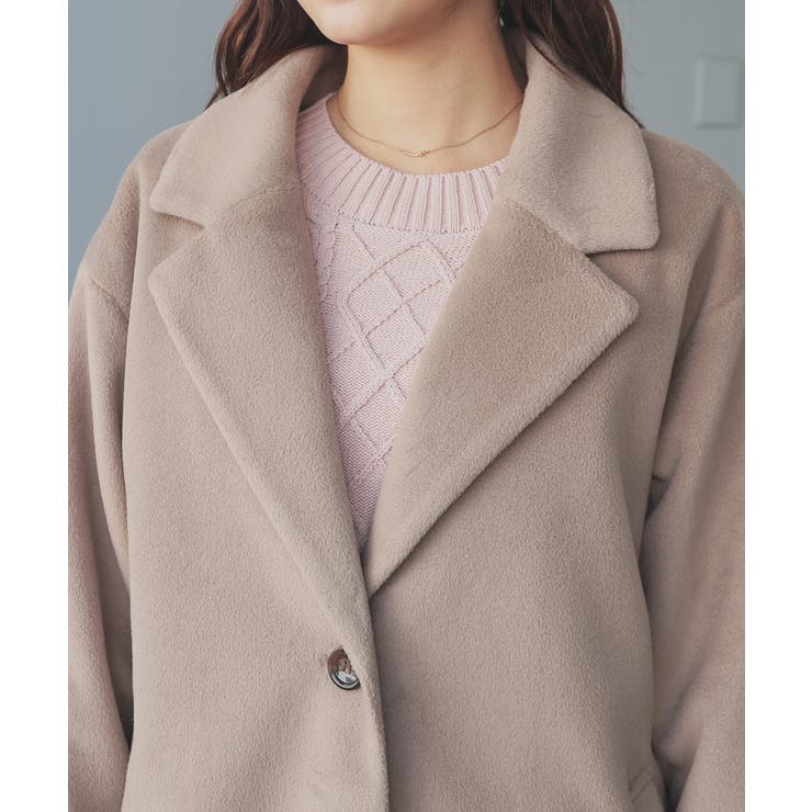 アウター コート ハーフコート | Honeys | 詳細画像12 