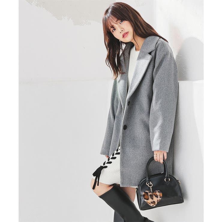 アウター コート ハーフコート | Honeys | 詳細画像4 