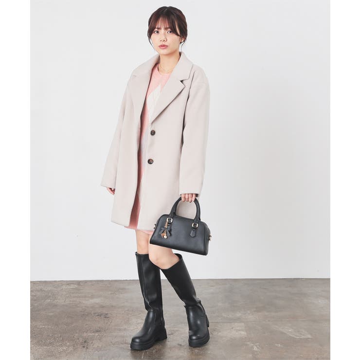 アウター コート ハーフコート | Honeys | 詳細画像9 