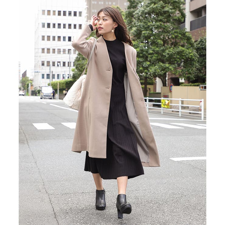 ハニーズ】カラーレスコート[品番：HNSW0004512]｜Honeys