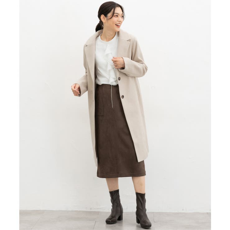 アウター コート ロングコート | Honeys | 詳細画像10 