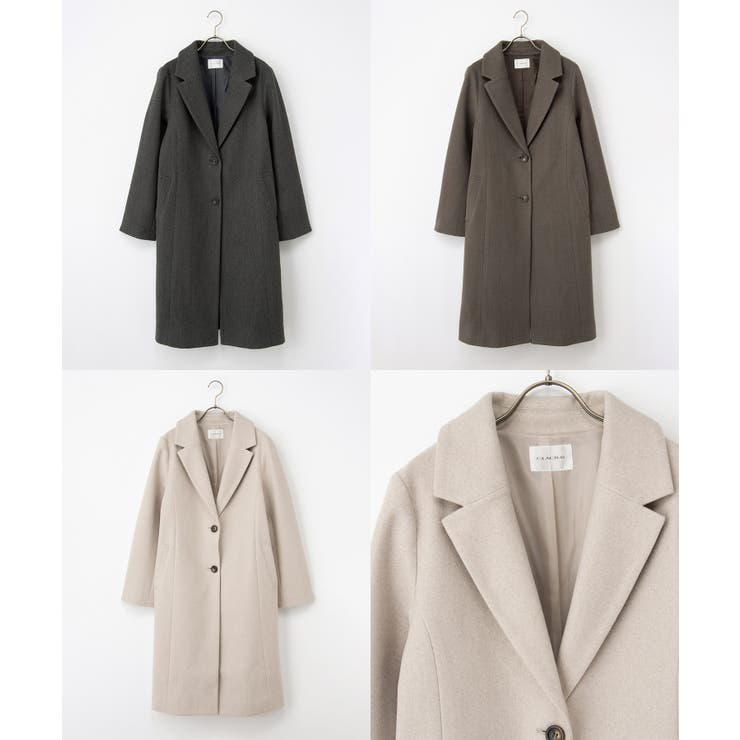 アウター コート ロングコート | Honeys | 詳細画像16 