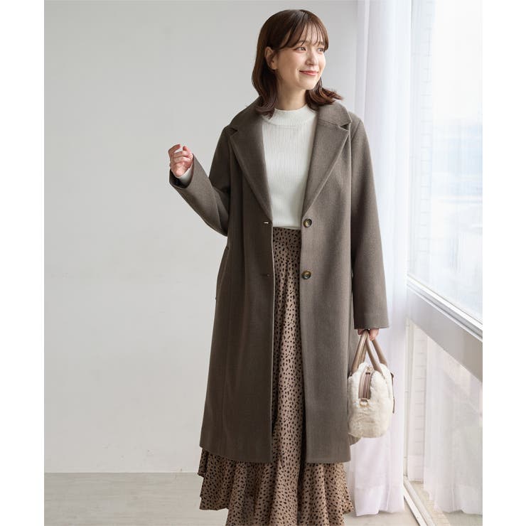 アウター コート ロングコート | Honeys | 詳細画像4 