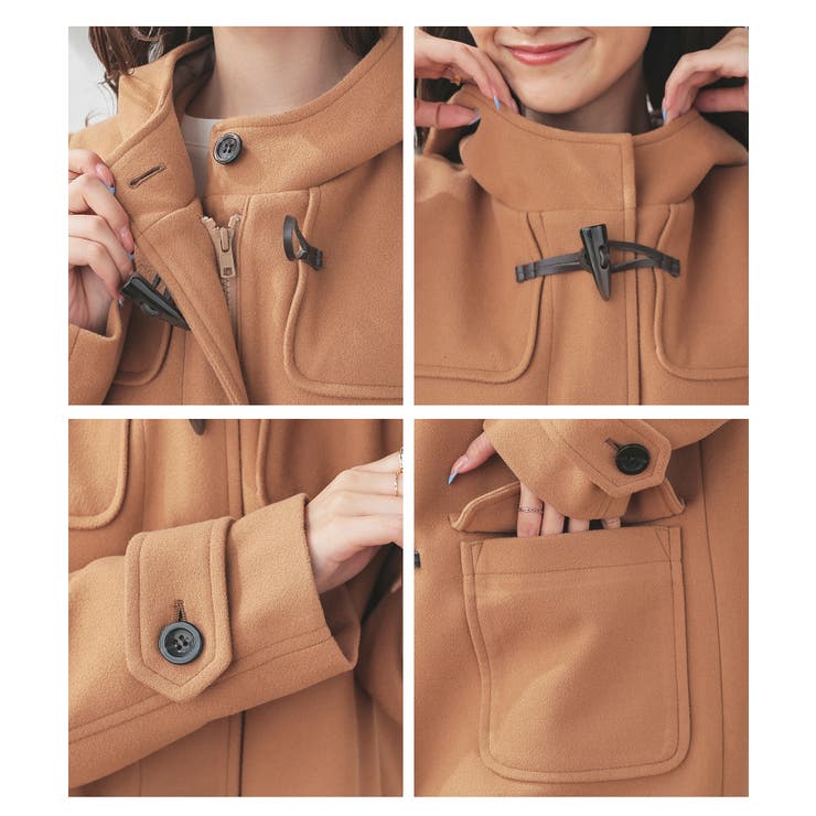 アウター コート ロングコート | Honeys | 詳細画像16 