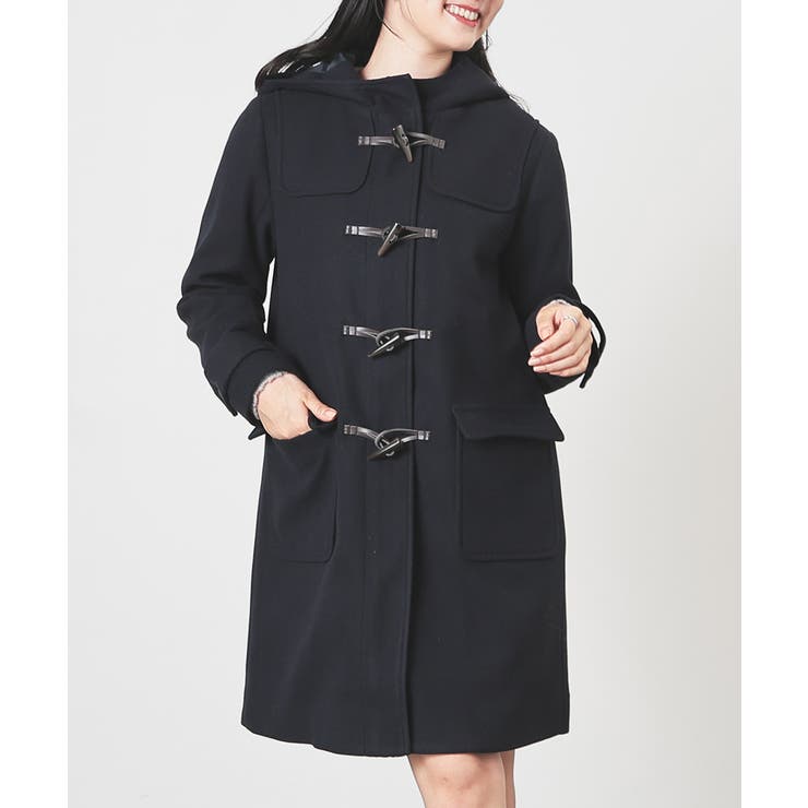 ネイビー | アウター コート ロングコート | Honeys