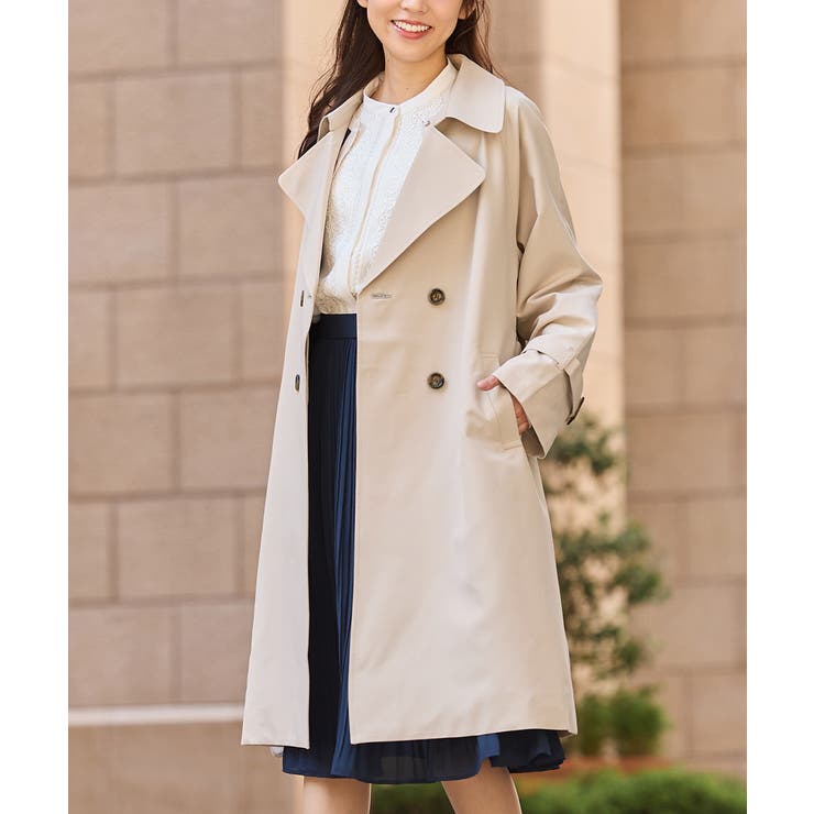 ライトベージュ | アウター コート トレンチコート | Honeys