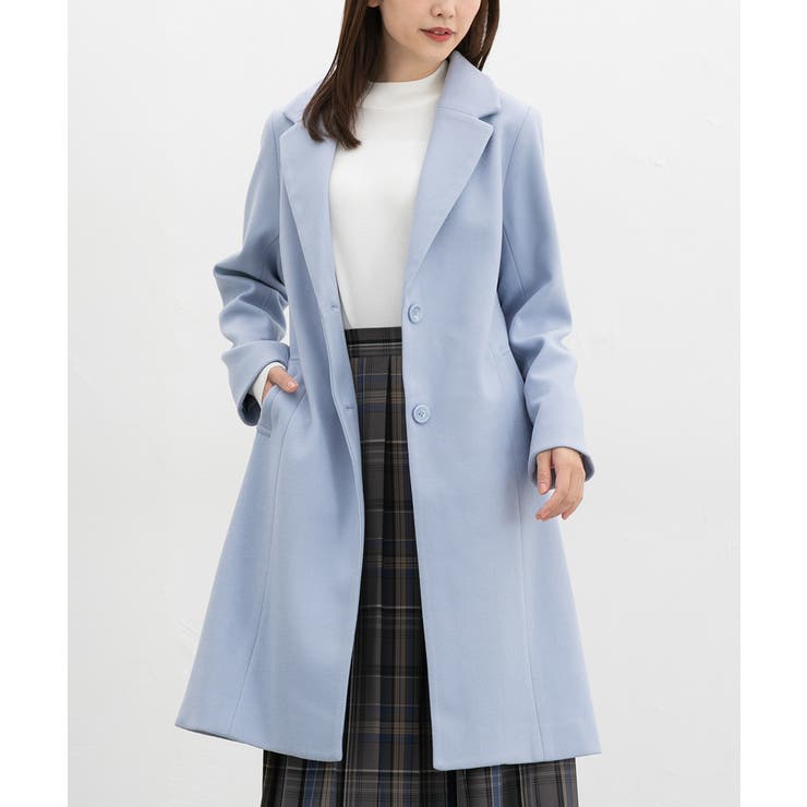 サックス | アウター コート ロングコート | Honeys