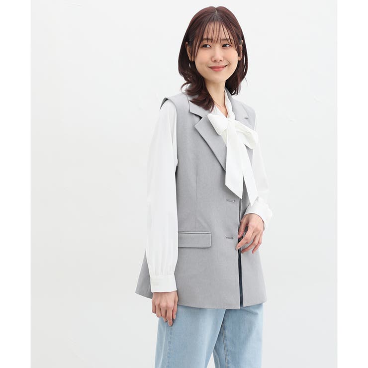 アウター ジレ セットアップ | Honeys | 詳細画像14 