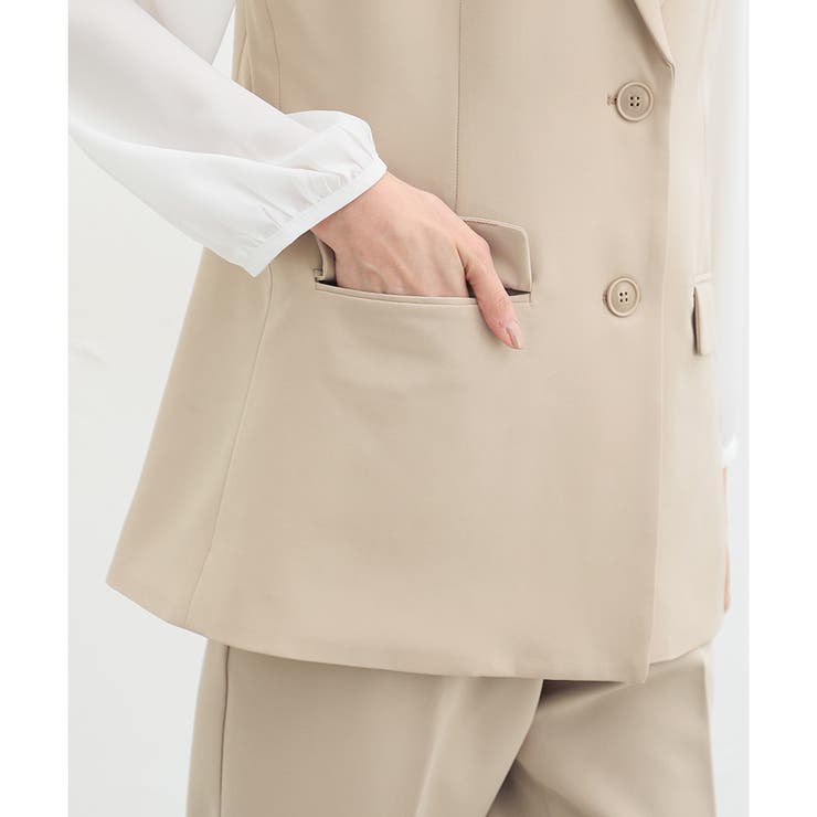 アウター ジレ セットアップ | Honeys | 詳細画像34 