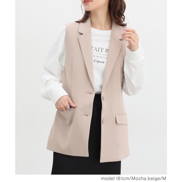 アウター セットアップ ウォッシャブル | Honeys | 詳細画像11 