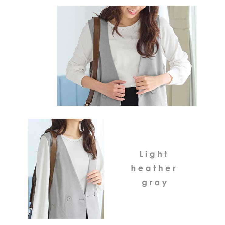 アウター ジレ セットアップ | Honeys | 詳細画像12 