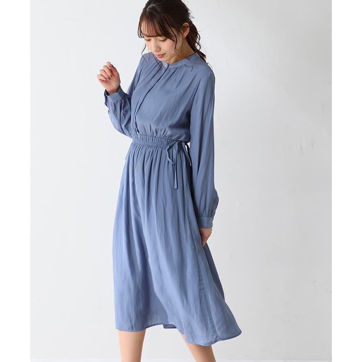 ワンピース 長袖 ウエストゴム 品番 Hnsw Honeys ハニーズ のレディースファッション通販 Shoplist ショップリスト