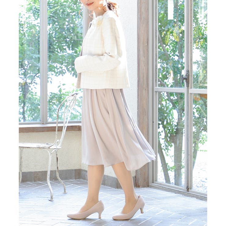 【ハニーズ】ワンピース 長袖 ミモレ丈 | Honeys | 詳細画像10 