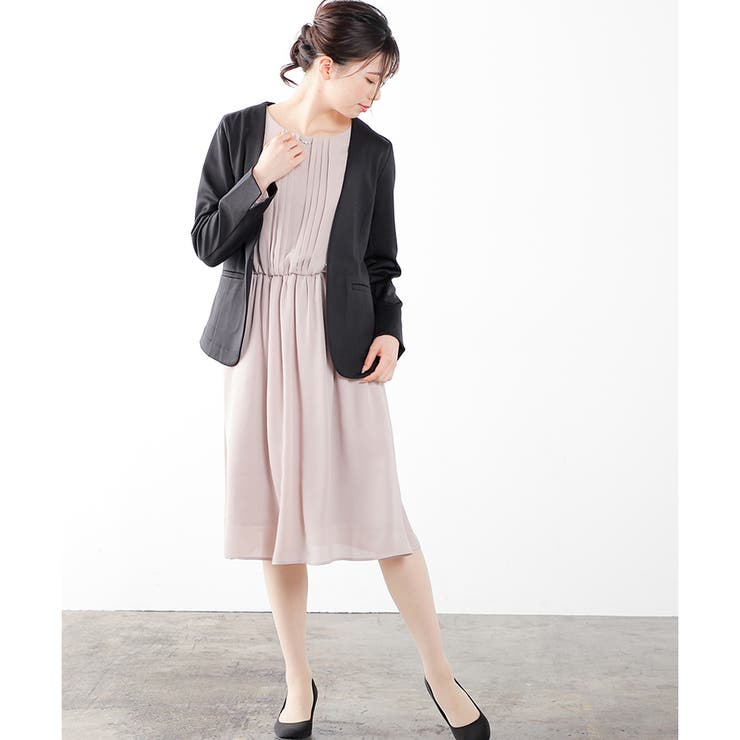 【ハニーズ】ワンピース 長袖 ミモレ丈 | Honeys | 詳細画像13 