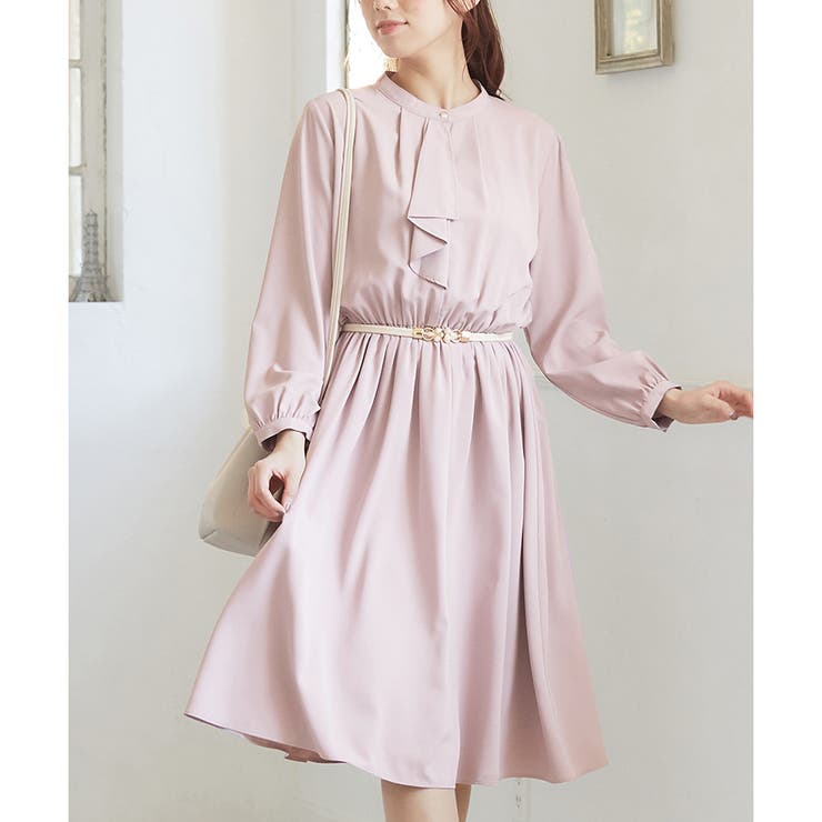 ワンピース 長袖 ボータイ 品番 Hnsw Honeys ハニーズ のレディースファッション通販 Shoplist ショップリスト