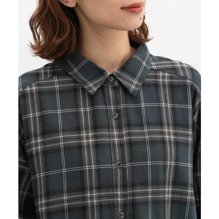 ワンピース シャツワンピース 長袖 | Honeys | 詳細画像12 