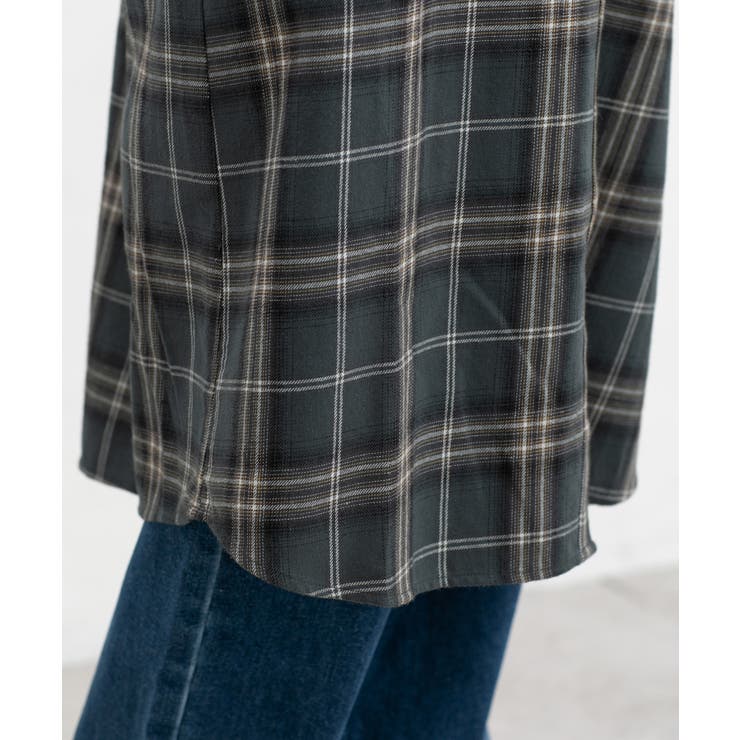 ワンピース シャツワンピース 長袖 | Honeys | 詳細画像15 