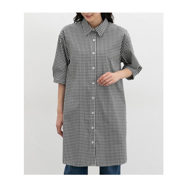 ワンピース シャツワンピース ロング丈 | Honeys | 詳細画像14 