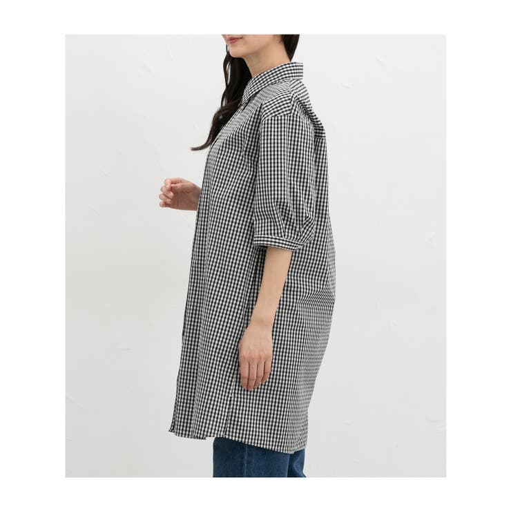 ワンピース シャツワンピース ロング丈 | Honeys | 詳細画像15 